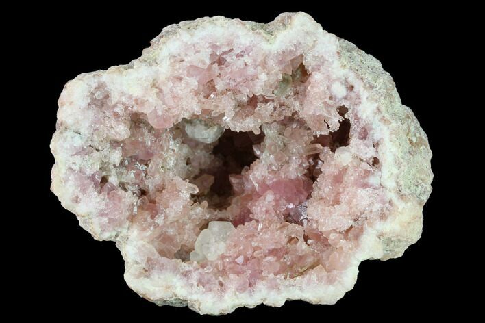 Sparkly, Pink Amethyst Geode Half - Argentina #170165
